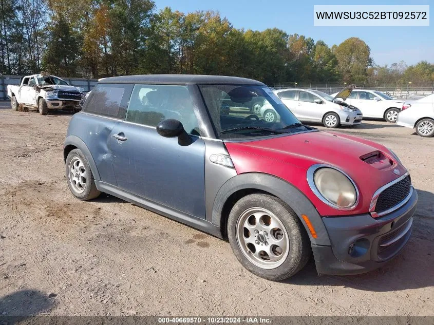 2011 Mini Cooper VIN: WMWSU3C52BT092572 Lot: 40669570