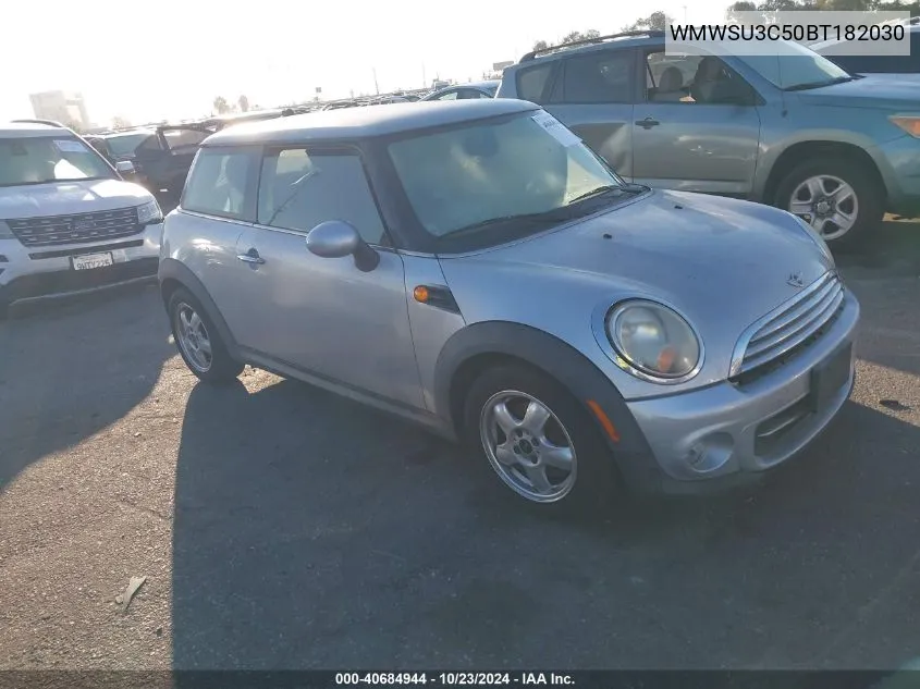 2011 Mini Cooper VIN: WMWSU3C50BT182030 Lot: 40684944