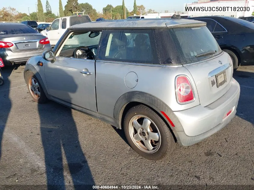 2011 Mini Cooper VIN: WMWSU3C50BT182030 Lot: 40684944