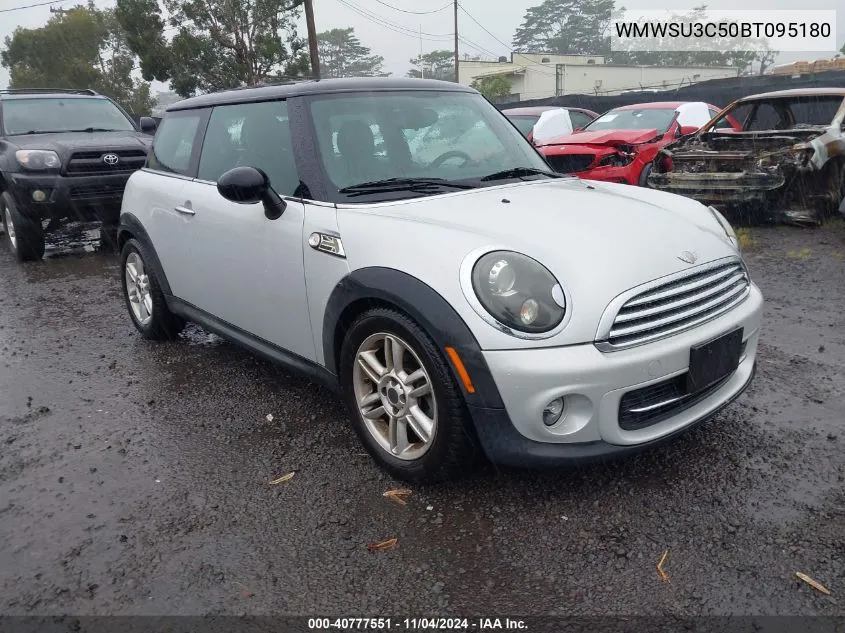 2011 Mini Cooper VIN: WMWSU3C50BT095180 Lot: 40777551