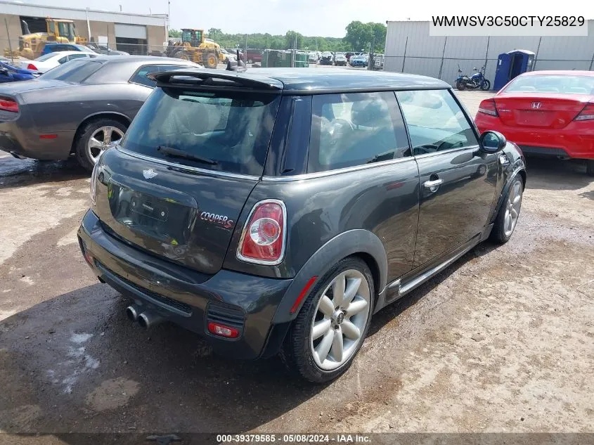 2012 Mini Cooper S VIN: WMWSV3C50CTY25829 Lot: 39379585