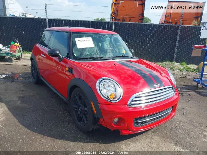 WMWSU3C59CT542994 2012 Mini Cooper