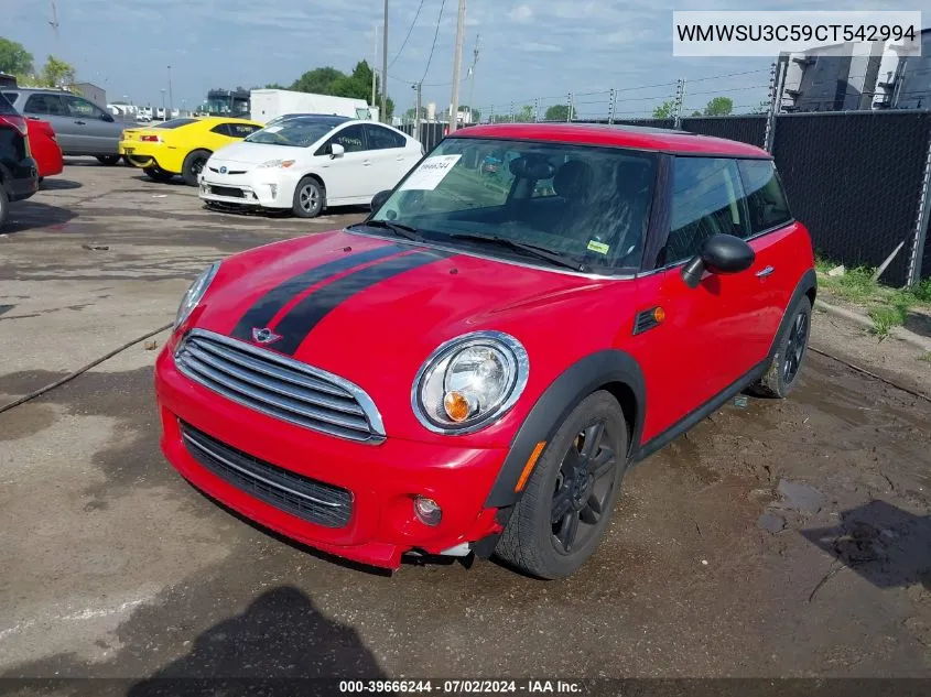 WMWSU3C59CT542994 2012 Mini Cooper