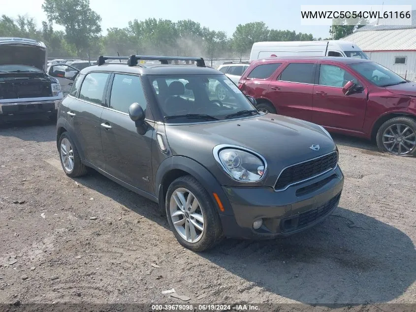 WMWZC5C54CWL61166 2012 Mini Cooper S Countryman