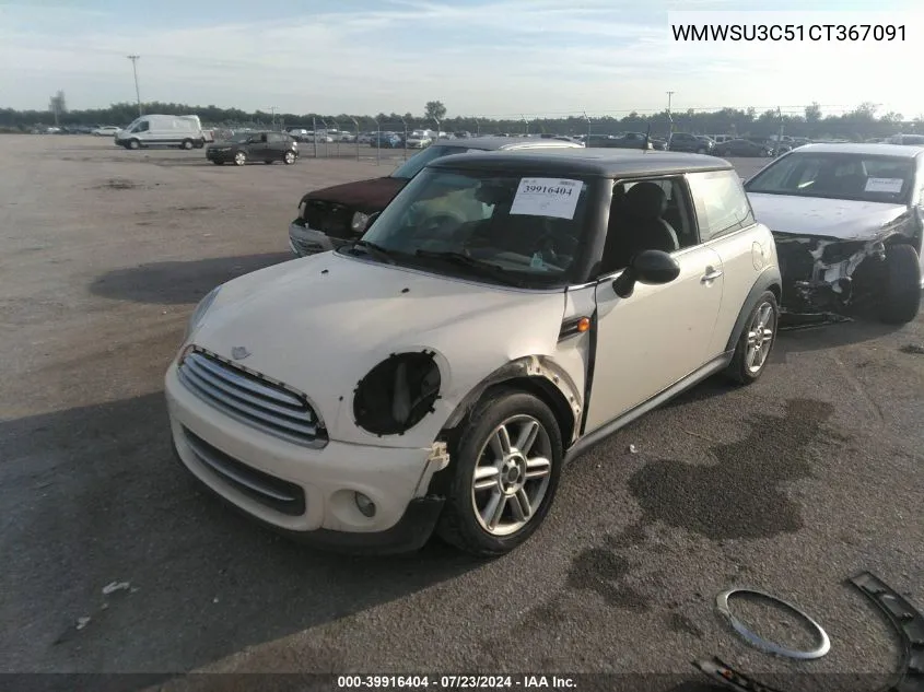 WMWSU3C51CT367091 2012 Mini Cooper