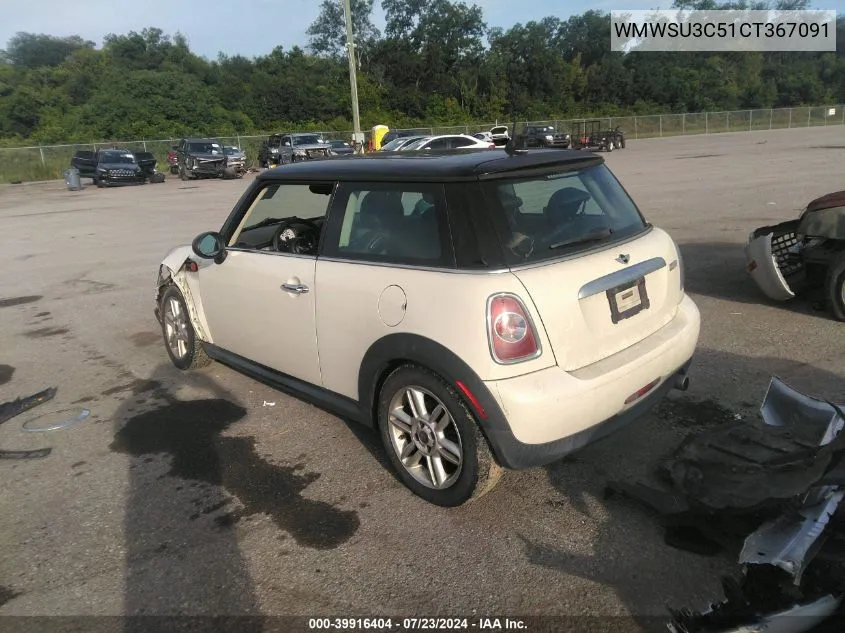 WMWSU3C51CT367091 2012 Mini Cooper