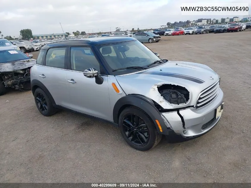 2012 Mini Cooper Countryman VIN: WMWZB3C55CWM05490 Lot: 40299609