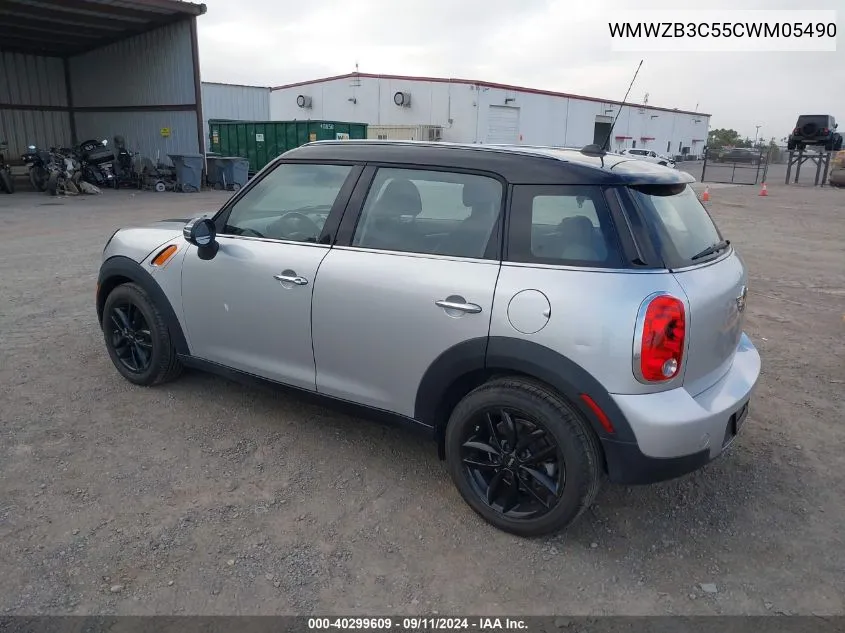 WMWZB3C55CWM05490 2012 Mini Cooper Countryman