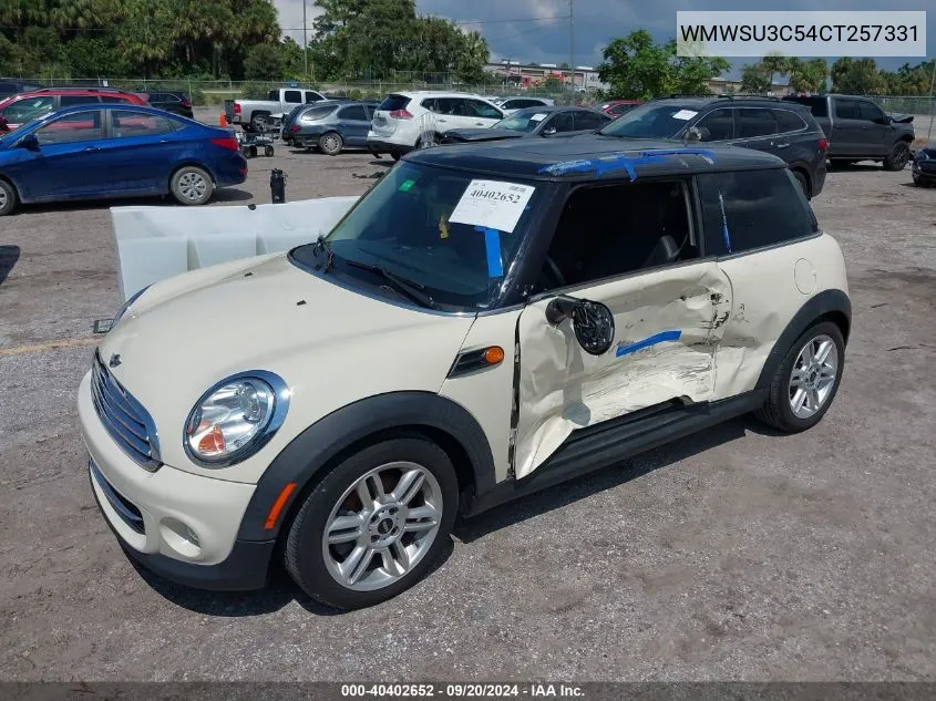 WMWSU3C54CT257331 2012 Mini Cooper