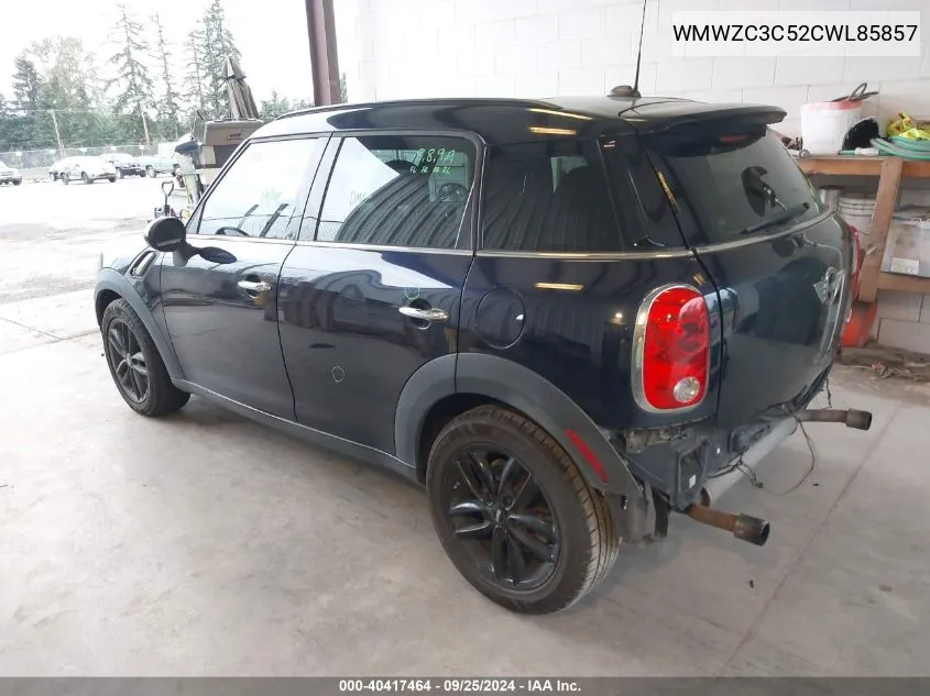 WMWZC3C52CWL85857 2012 Mini Cooper Countryman S