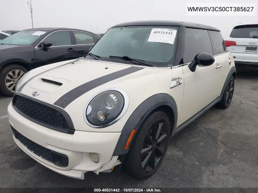 2012 Mini Cooper S S VIN: WMWSV3C50CT385627 Lot: 40531442