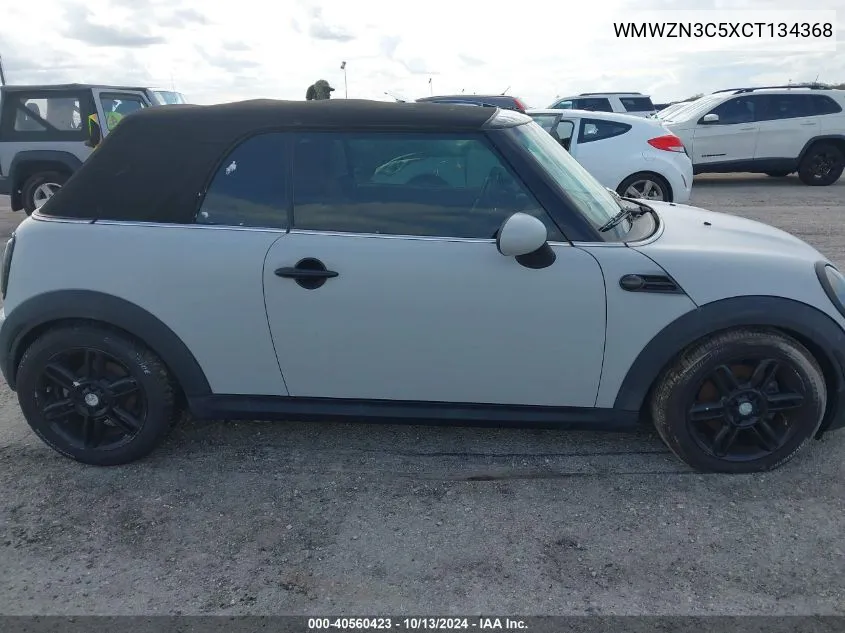 2012 Mini Cooper VIN: WMWZN3C5XCT134368 Lot: 40560423