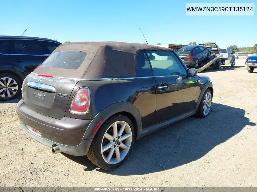 WMWZN3C59CT135124 2012 Mini Cooper