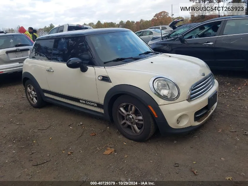 WMWSU3C54CT263923 2012 Mini Cooper