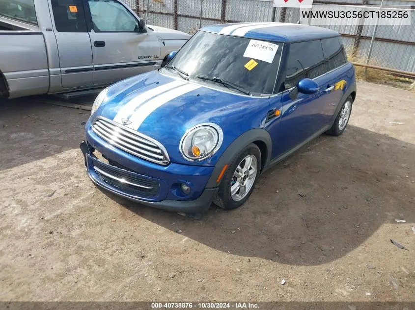 2012 Mini Cooper VIN: WMWSU3C56CT185256 Lot: 40738876