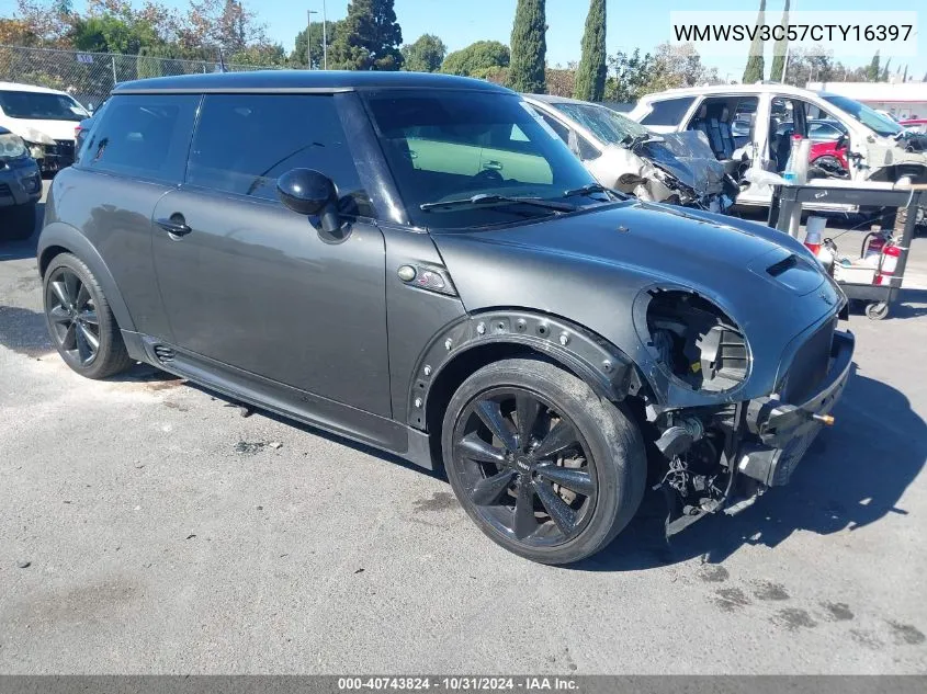 2012 Mini Cooper S VIN: WMWSV3C57CTY16397 Lot: 40743824