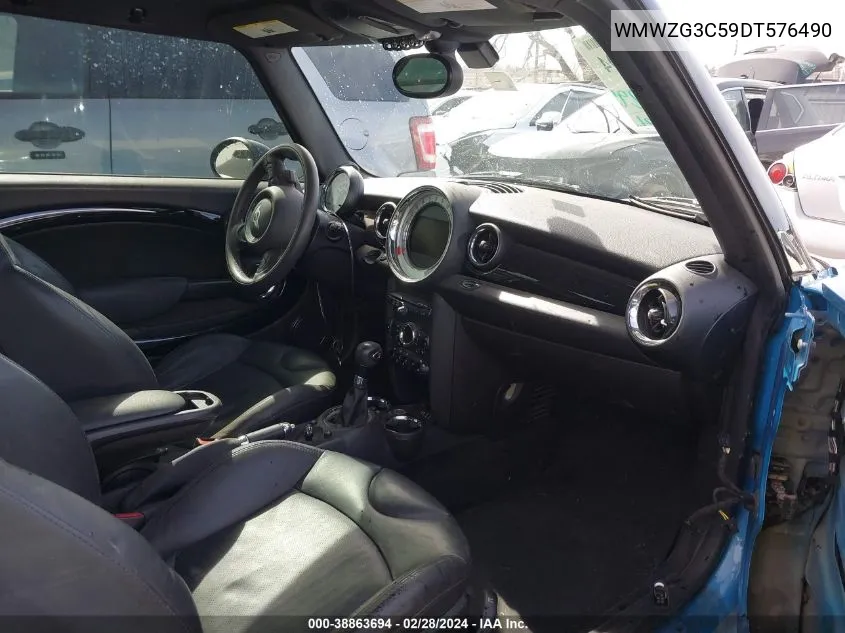 WMWZG3C59DT576490 2013 Mini Cooper S Clubman