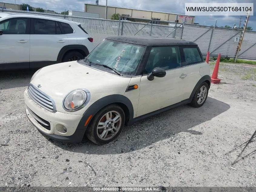 WMWSU3C50DT684104 2013 Mini Hardtop Cooper