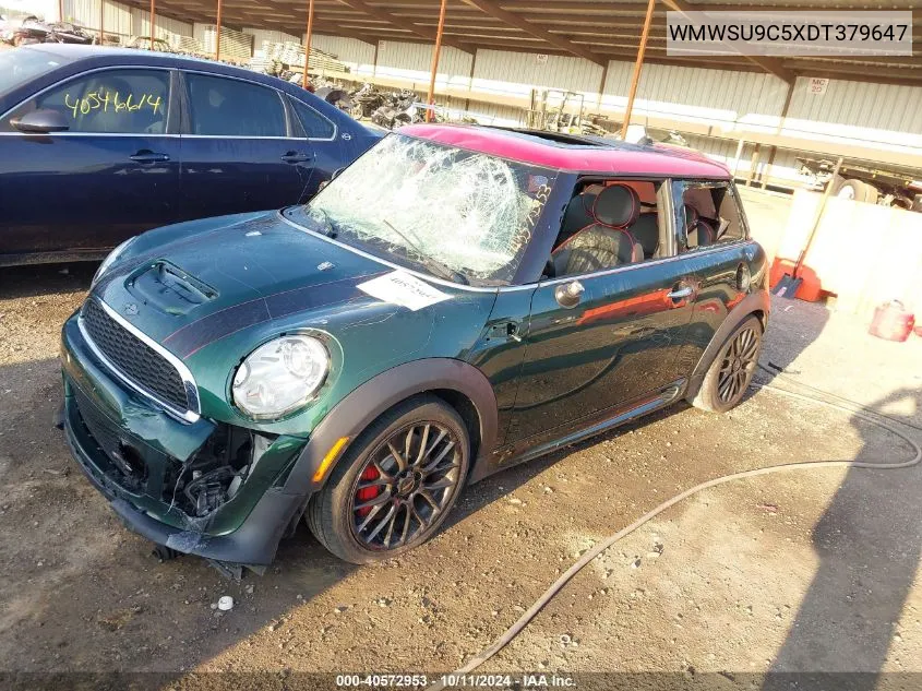 2013 Mini Hardtop John Cooper Works VIN: WMWSU9C5XDT379647 Lot: 40572953