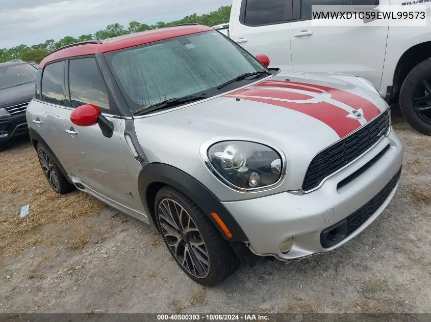 2014 Mini Countryman John Cooper Works VIN: WMWXD1C59EWL99573 Lot: 40500393