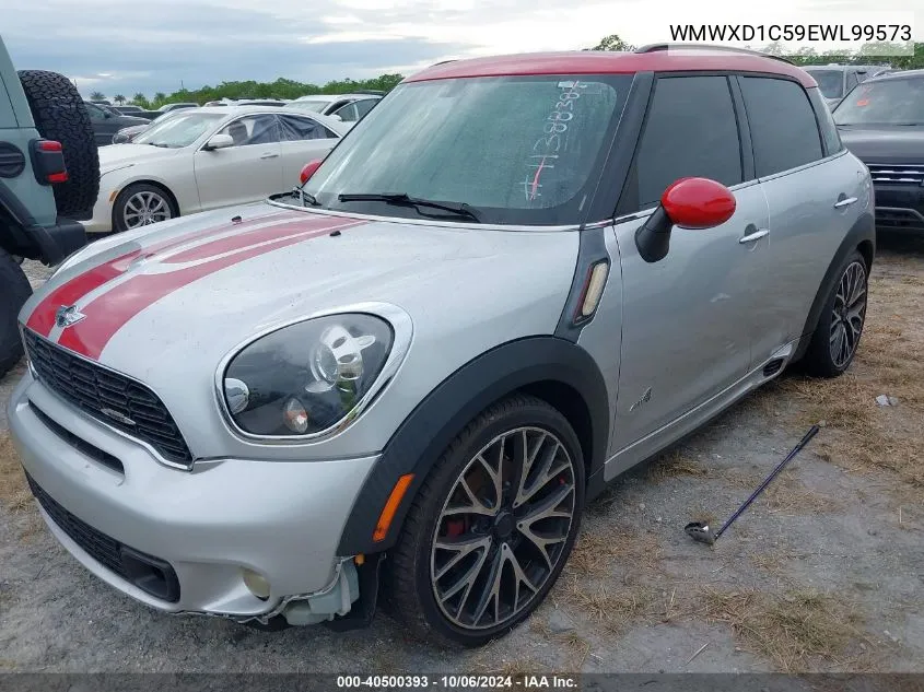 2014 Mini Countryman John Cooper Works VIN: WMWXD1C59EWL99573 Lot: 40500393