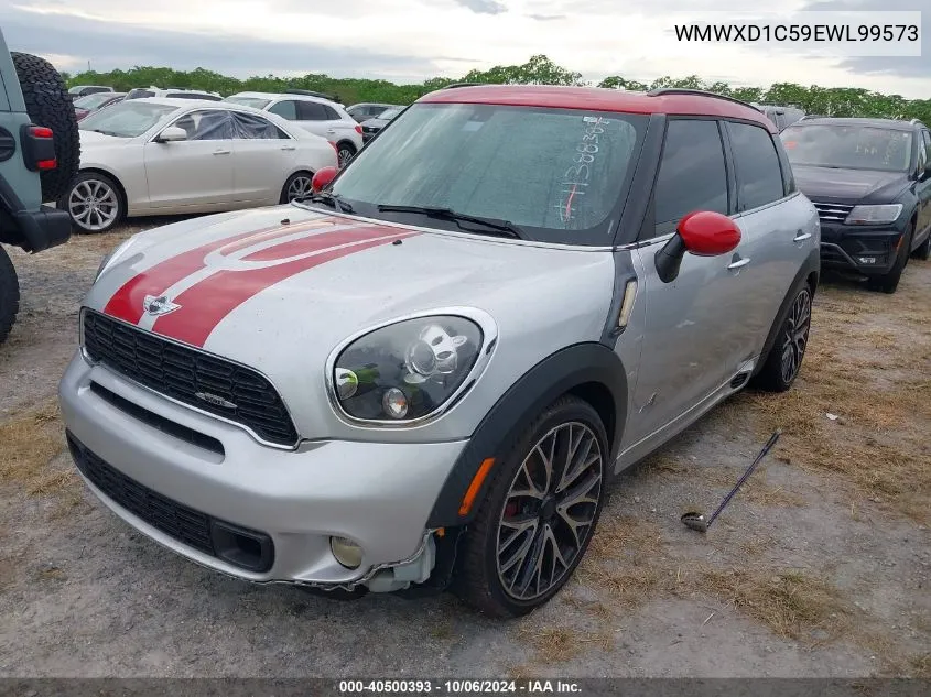 2014 Mini Countryman John Cooper Works VIN: WMWXD1C59EWL99573 Lot: 40500393