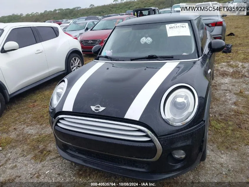 2014 Mini Hardtop Cooper VIN: WMWXM5C54ET935922 Lot: 40535764