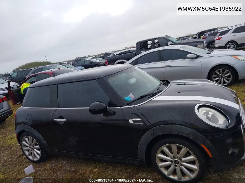 WMWXM5C54ET935922 2014 Mini Hardtop Cooper