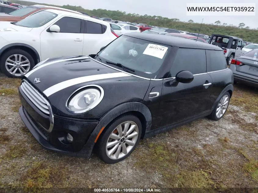 2014 Mini Hardtop Cooper VIN: WMWXM5C54ET935922 Lot: 40535764