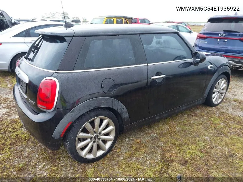 WMWXM5C54ET935922 2014 Mini Hardtop Cooper