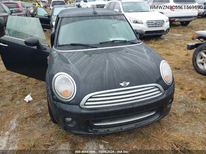 2014 Mini Convertible Cooper VIN: WMWZN3C55ET569690 Lot: 40541895