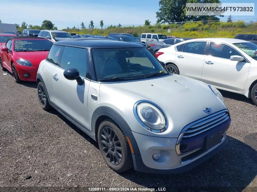 2015 Mini Cooper Hardtop VIN: WMWXM5C54FT973832 Lot: 12089111