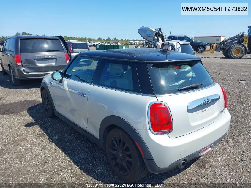 2015 Mini Cooper Hardtop VIN: WMWXM5C54FT973832 Lot: 12089111