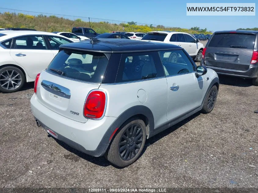 2015 Mini Cooper Hardtop VIN: WMWXM5C54FT973832 Lot: 12089111