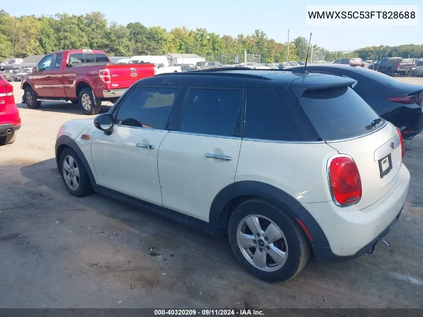 WMWXS5C53FT828688 2015 Mini Cooper