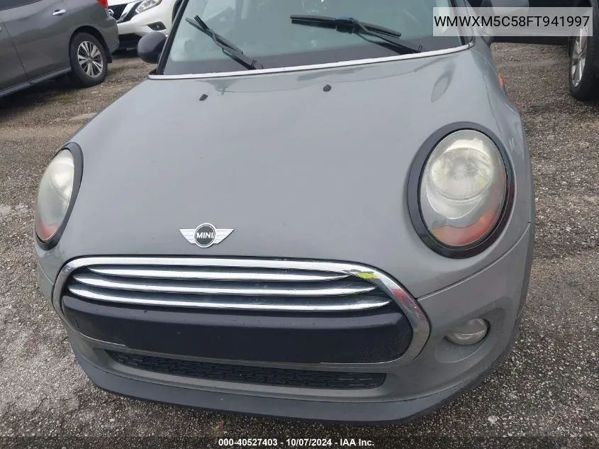 2015 Mini Cooper VIN: WMWXM5C58FT941997 Lot: 40527403