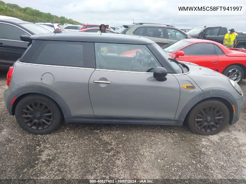 2015 Mini Cooper VIN: WMWXM5C58FT941997 Lot: 40527403