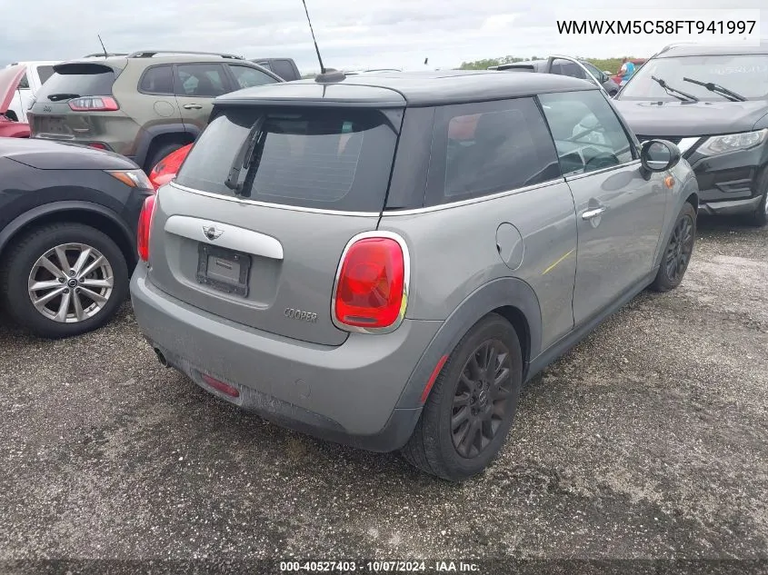 2015 Mini Cooper VIN: WMWXM5C58FT941997 Lot: 40527403