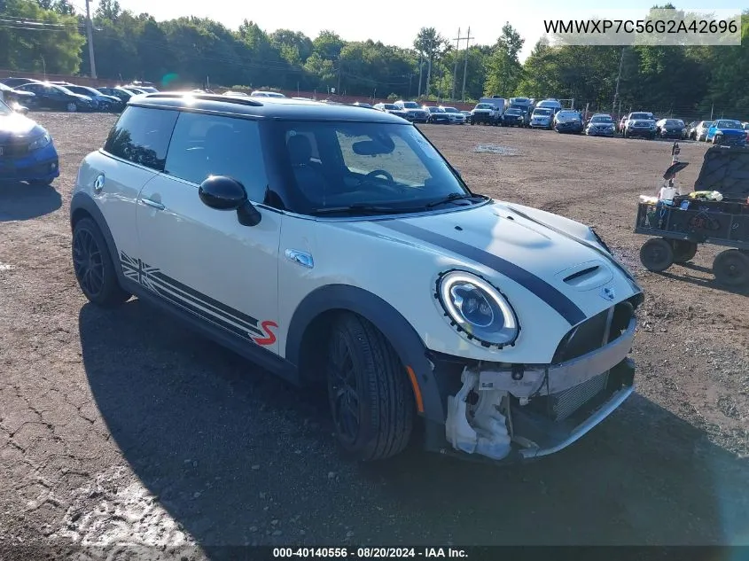 2016 Mini Cooper S VIN: WMWXP7C56G2A42696 Lot: 40140556