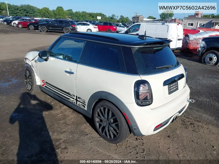 2016 Mini Cooper S VIN: WMWXP7C56G2A42696 Lot: 40140556