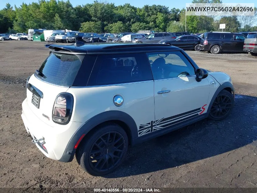 2016 Mini Cooper S VIN: WMWXP7C56G2A42696 Lot: 40140556