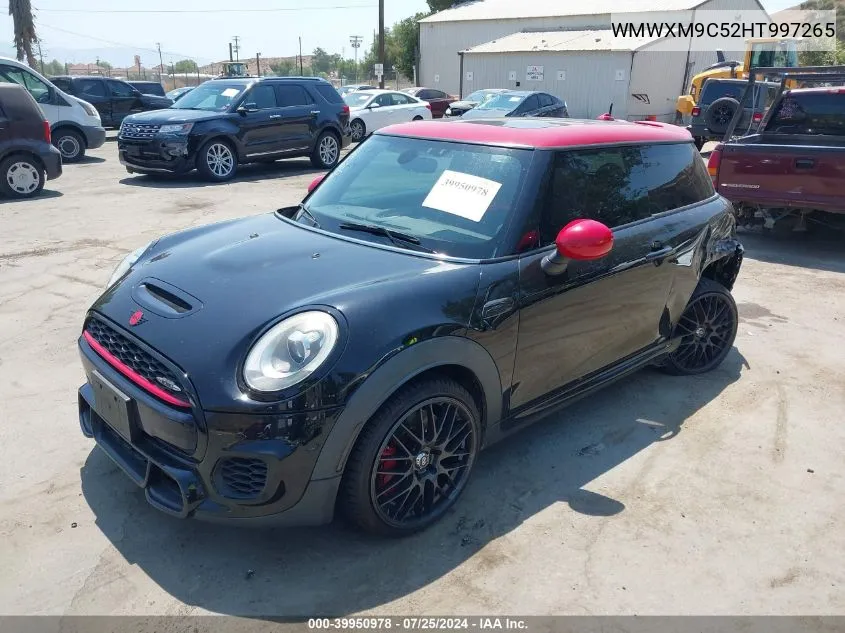 2017 Mini Hardtop John Cooper Works VIN: WMWXM9C52HT997265 Lot: 39950978