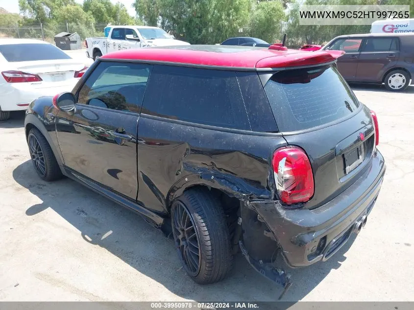 WMWXM9C52HT997265 2017 Mini Hardtop John Cooper Works