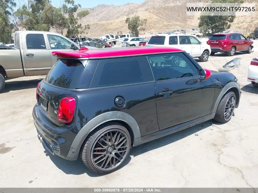 WMWXM9C52HT997265 2017 Mini Hardtop John Cooper Works