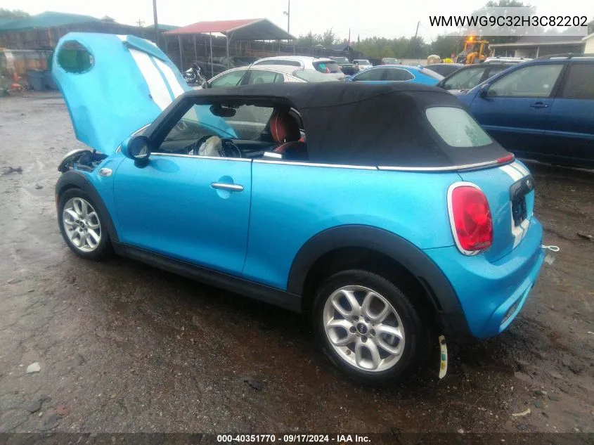 2017 Mini Cooper S VIN: WMWWG9C32H3C82202 Lot: 40351770