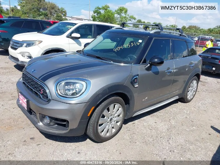 WMZYT5C30H3B67386 2017 Mini Cooper S Countryman All4