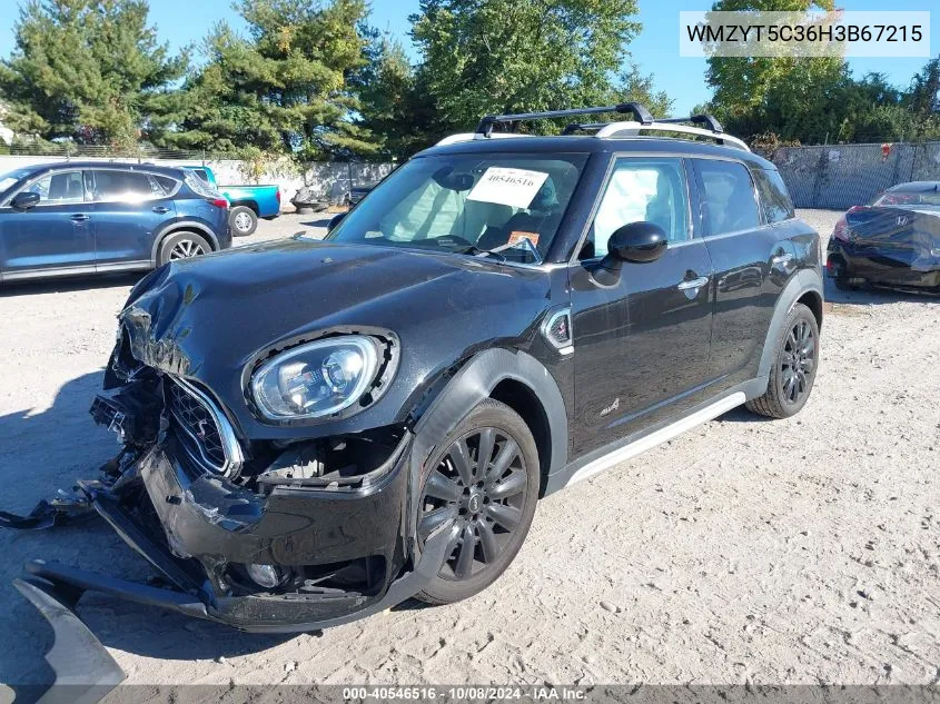 2017 Mini Countryman Cooper S VIN: WMZYT5C36H3B67215 Lot: 40546516