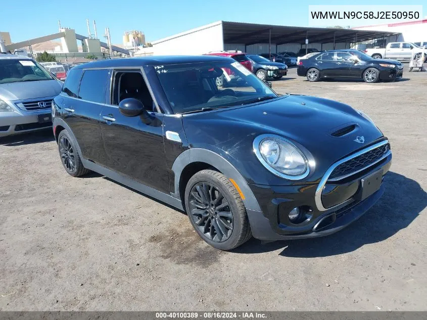 WMWLN9C58J2E50950 2018 Mini Cooper S Clubman