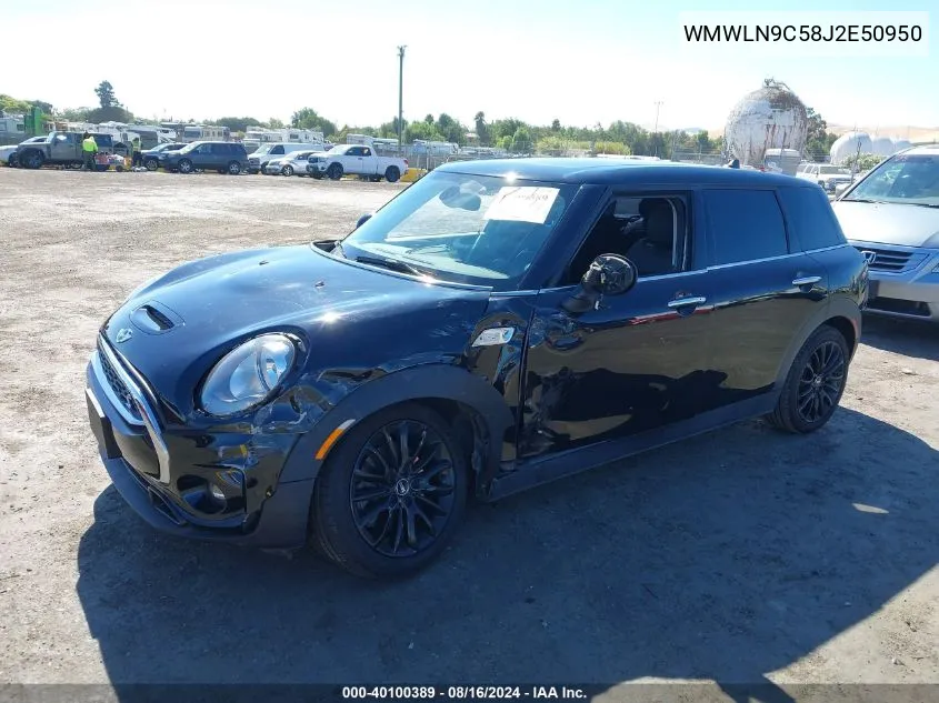 WMWLN9C58J2E50950 2018 Mini Cooper S Clubman