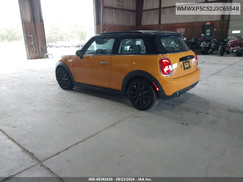 2018 Mini Cooper VIN: WMWXP5C52J3C65548 Lot: 40392439